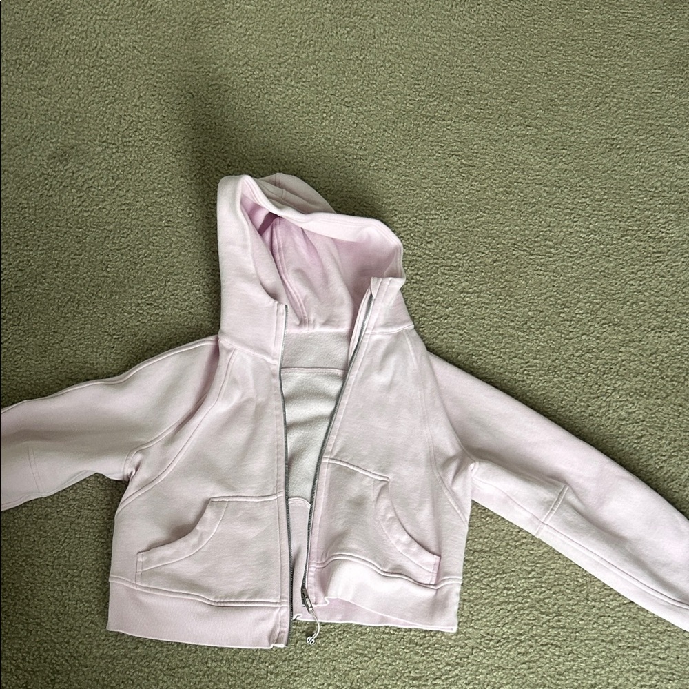 lululemon athletica Light Pink Hoodie